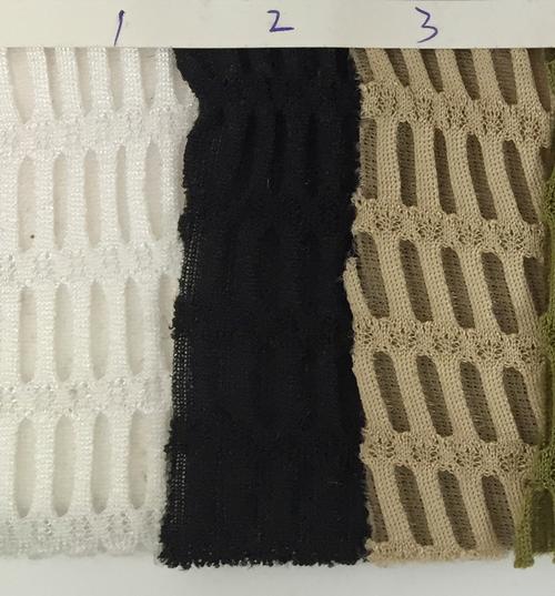 現(xiàn)貨長眼網孔條紋網孔特殊三明治網布箱包手袋鞋材三文治網眼布